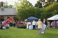 crowd at gourmet in the garden