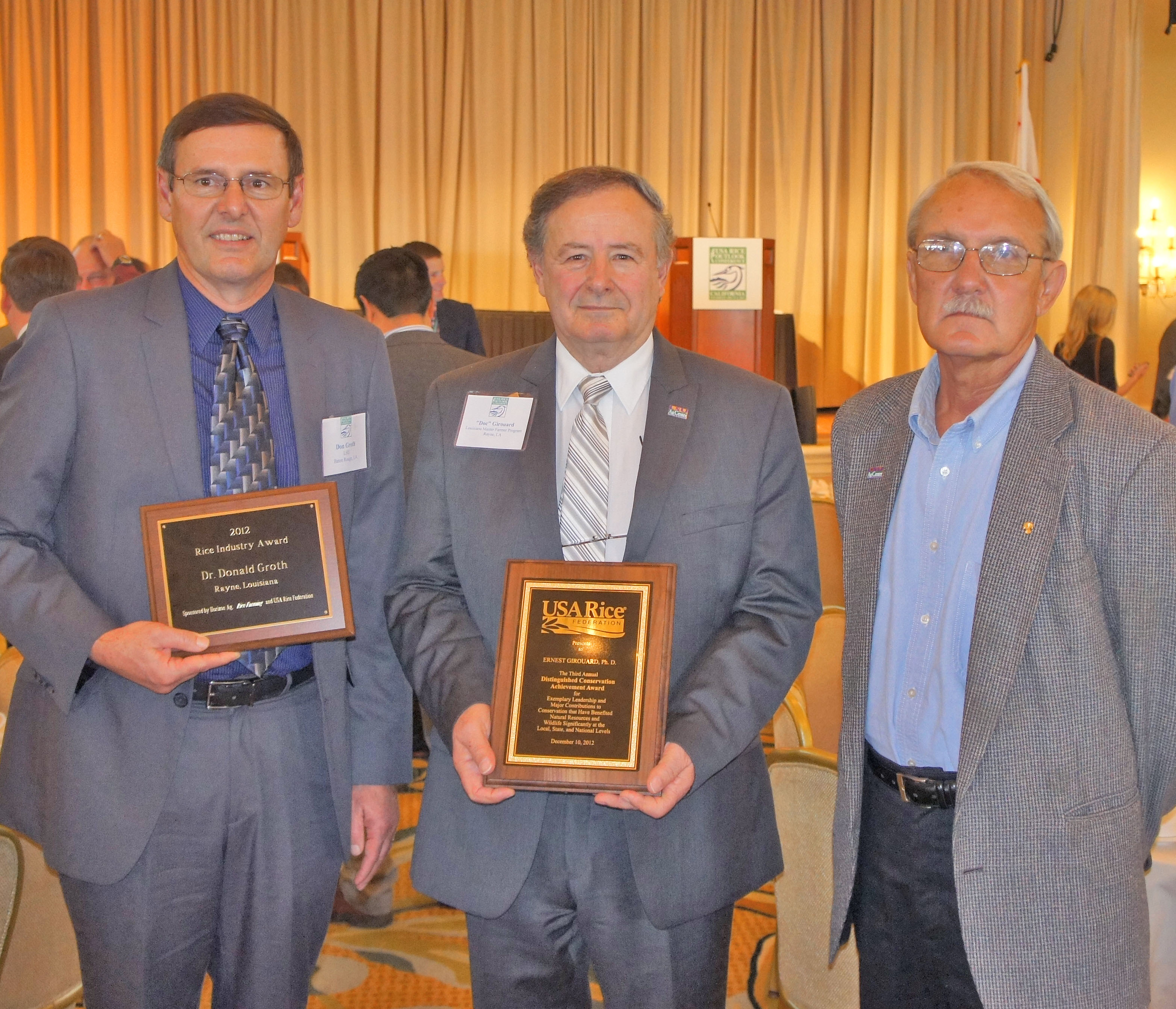 Four from Louisiana get national rice awards LSU AgCenter