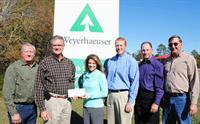 Weyerhaeuser check presentation